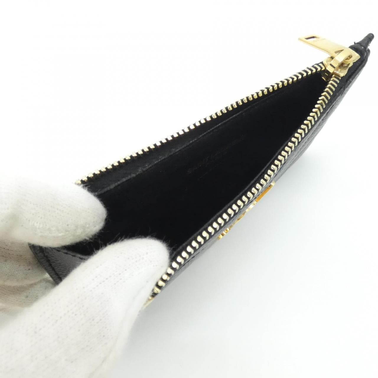 SAINT LAURENT 607915 BOW01 Coin Case
