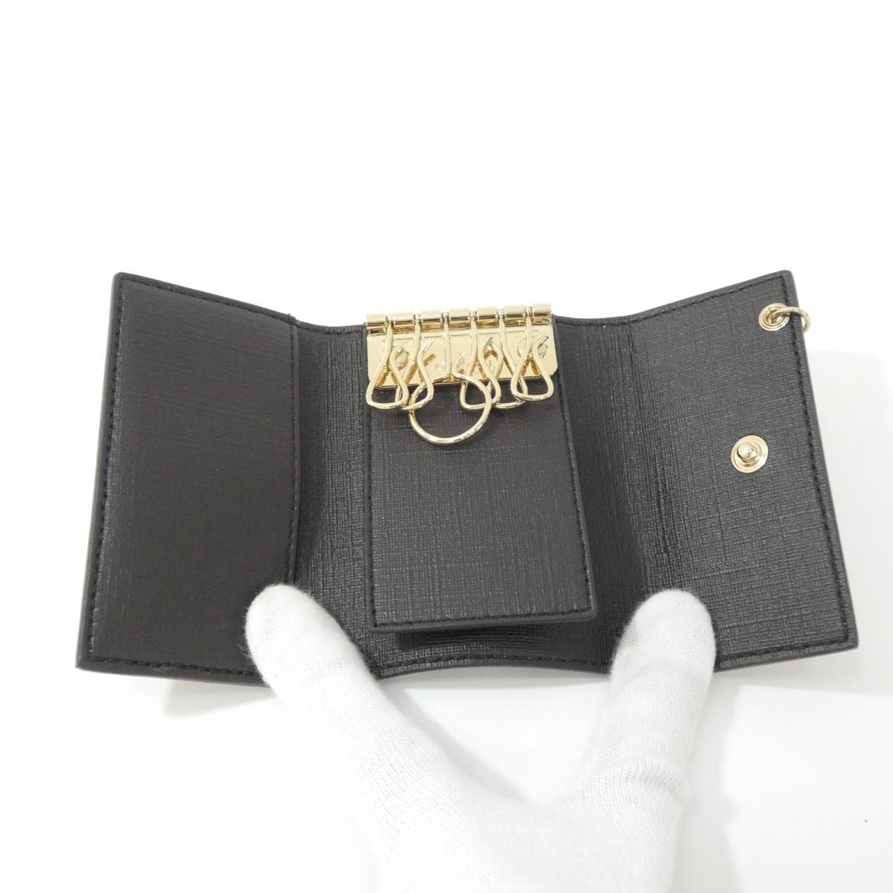 GUCCI 212111 KGDDG 鎖匙包 帆布