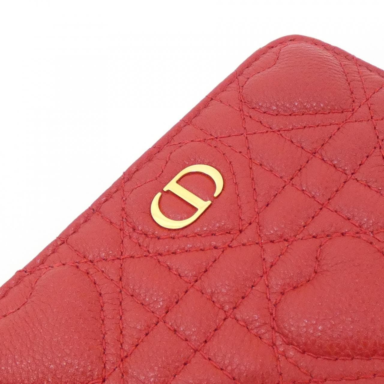 DIOR Caro 銀包 皮革