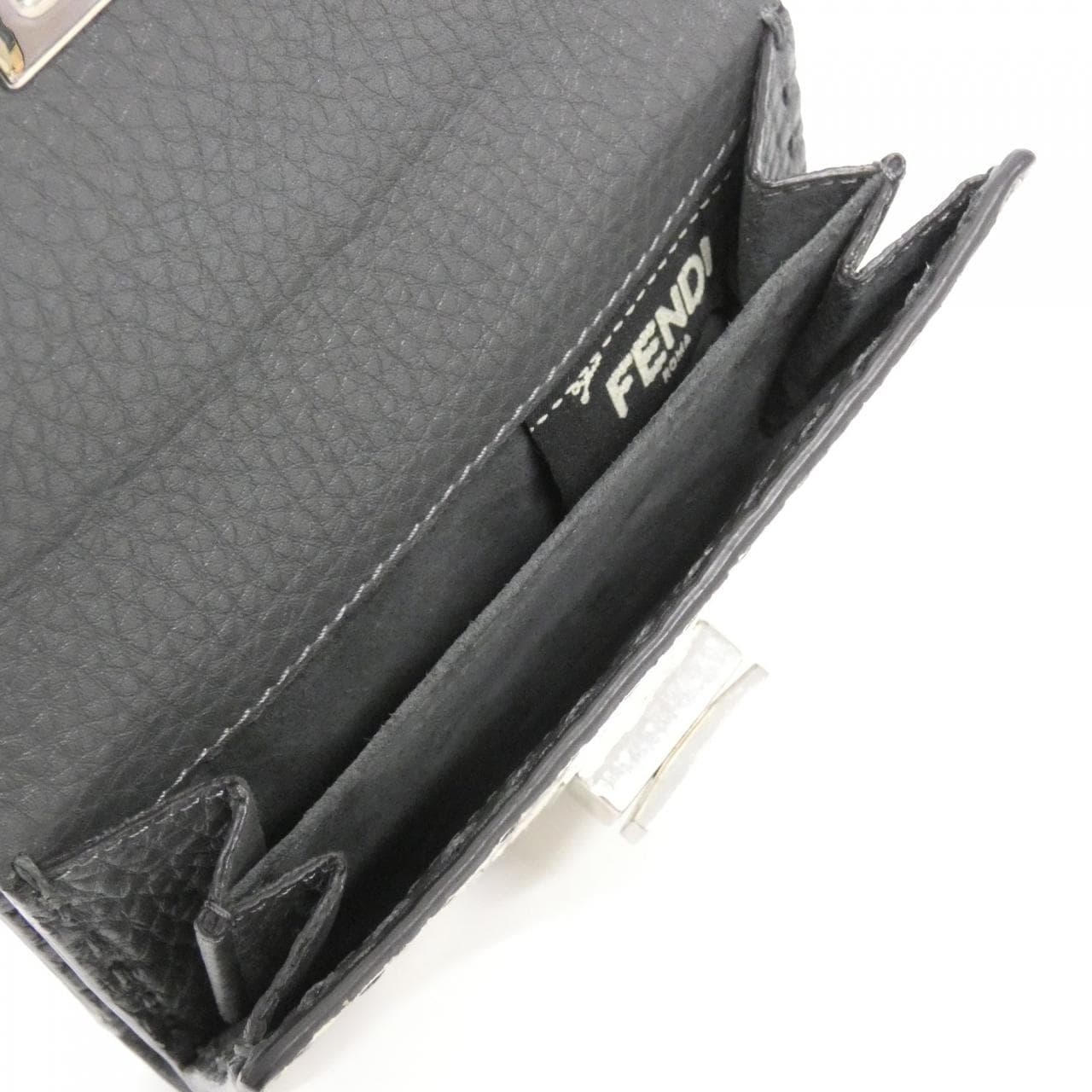 FENDI Peekaboo 8M0359 6DJ 銀包 蟒蛇皮