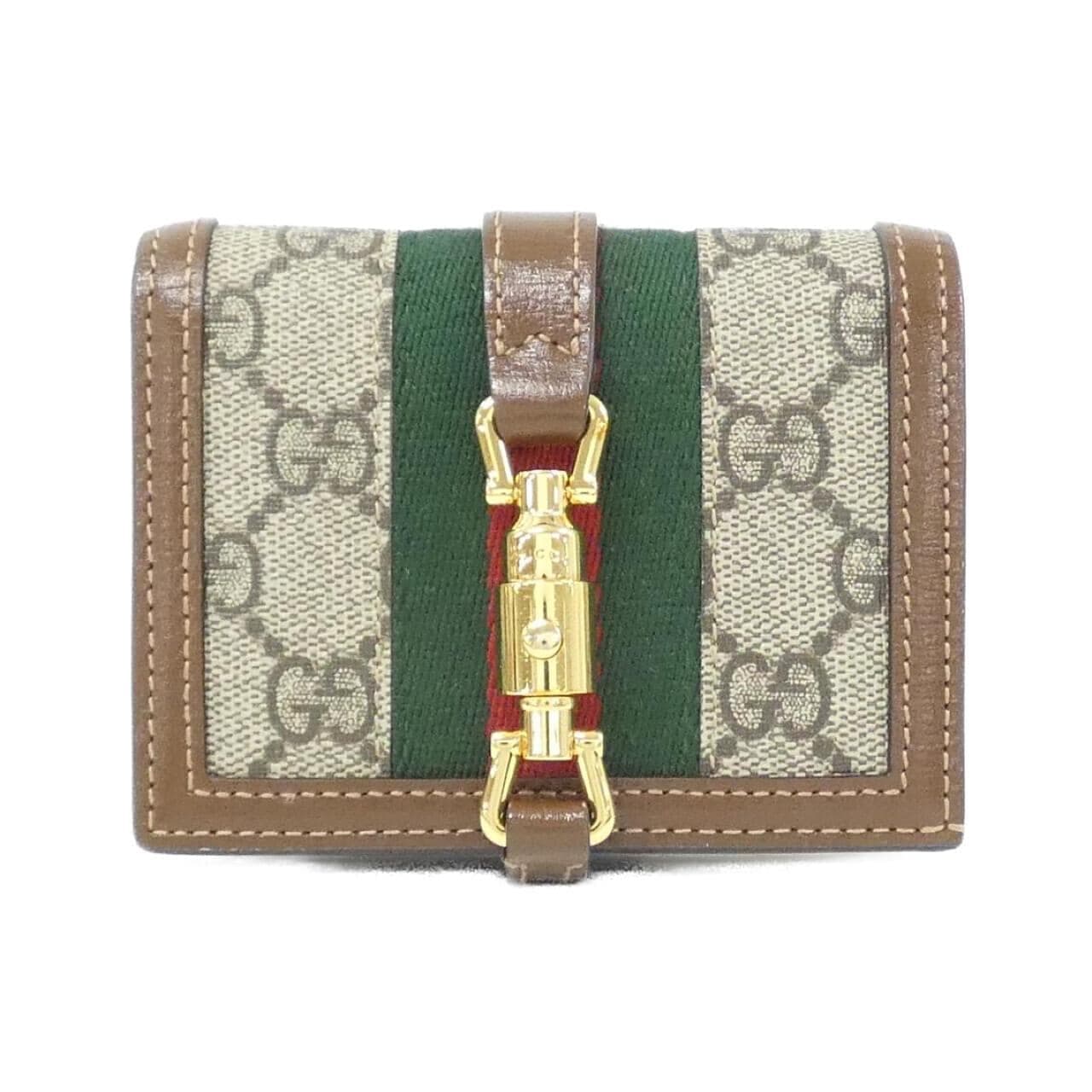 GUCCI 645536 HUHHG 銀包 帆布