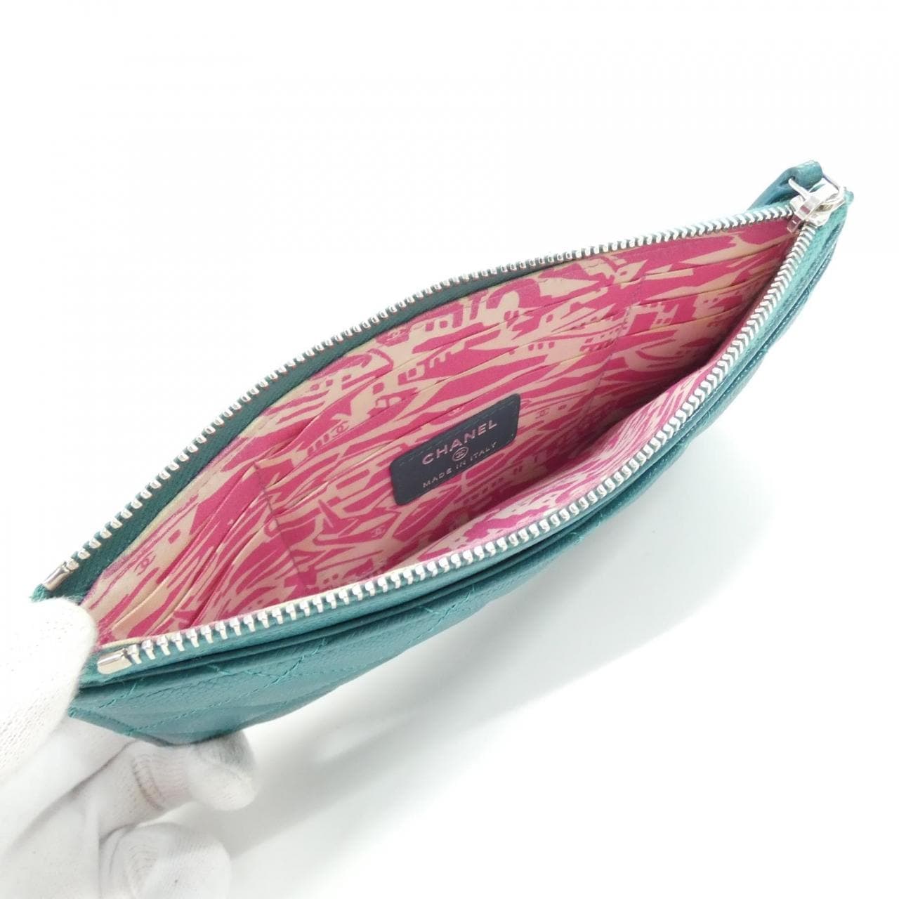 CHANEL 小袋 魚子醬皮