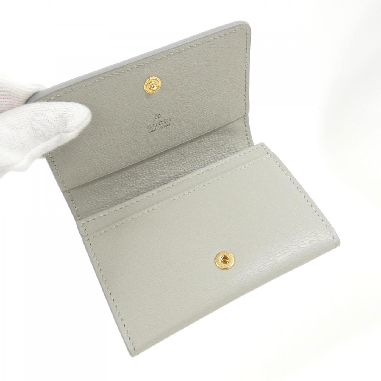 GUCCI 790101 0OP0N 卡片套 皮革