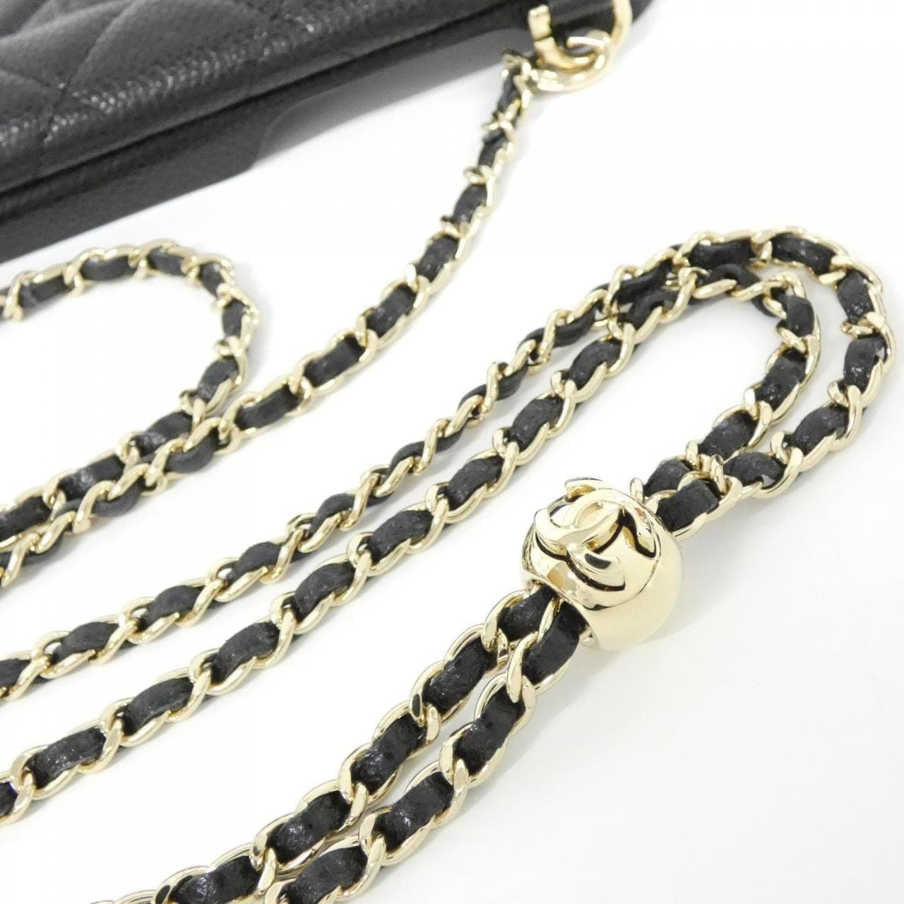 CHANEL Timeless Classic AP3865 銀包 魚子醬皮