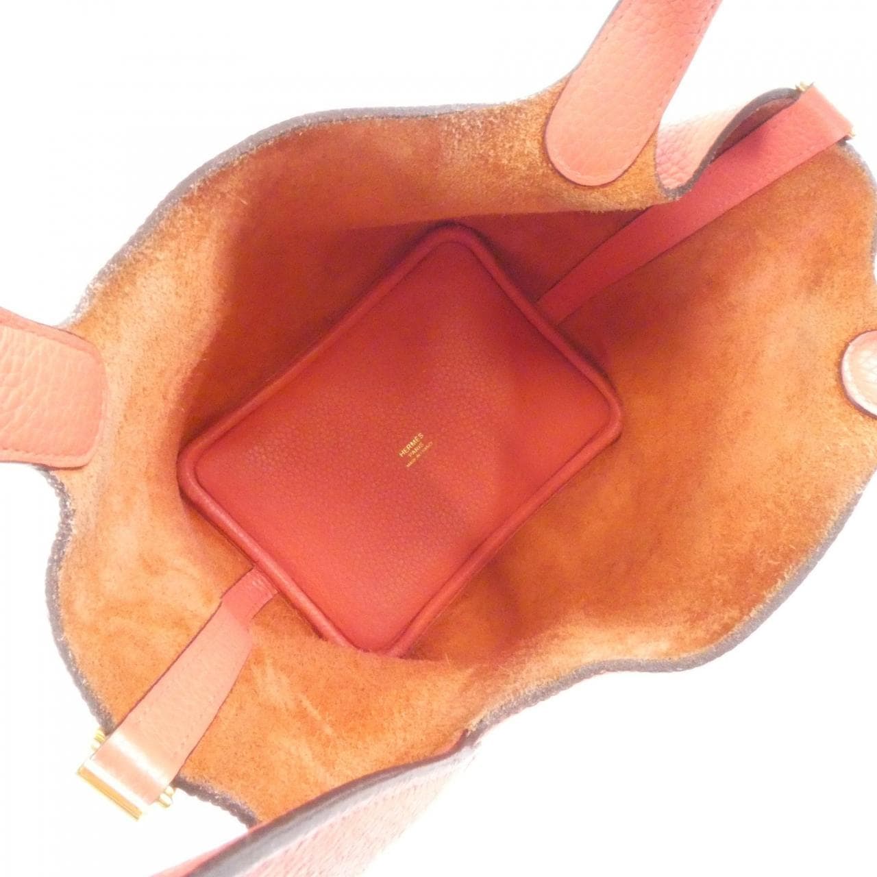 HERMES Picotin 056289CC Handbag Clemence