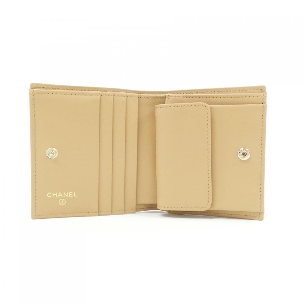 CHANEL AP4656 Wallet Grained Calfskin