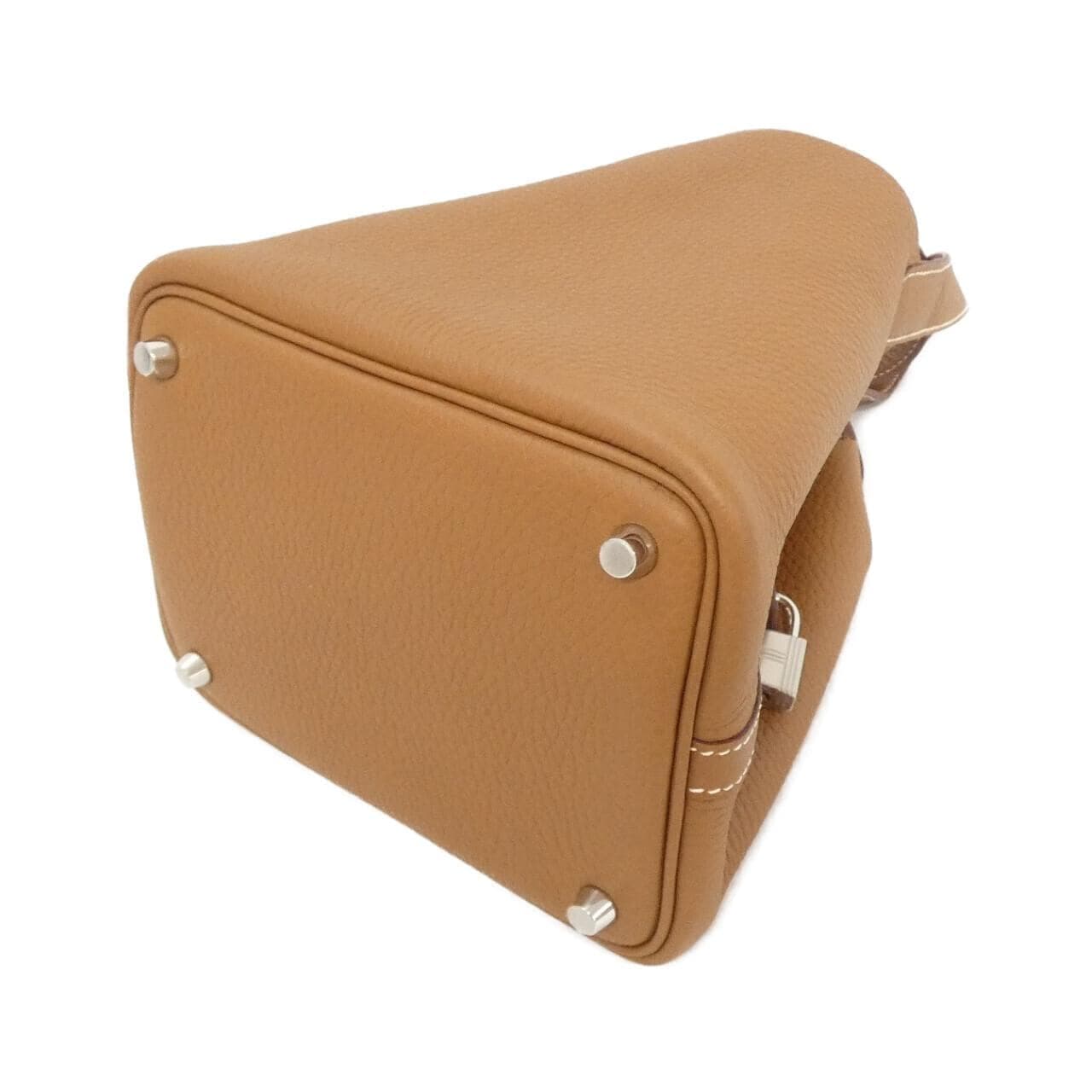 HERMES Picotin 056289CK Handbag Clemence