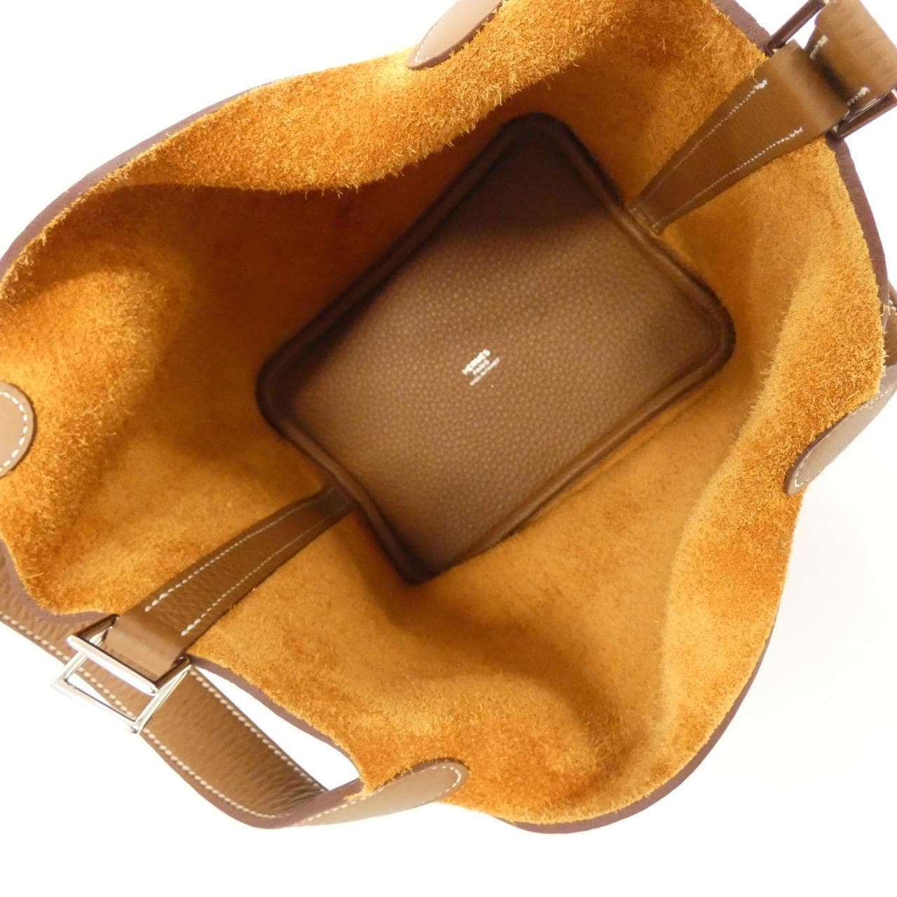 HERMES Picotin 056289CK Handbag Clemence