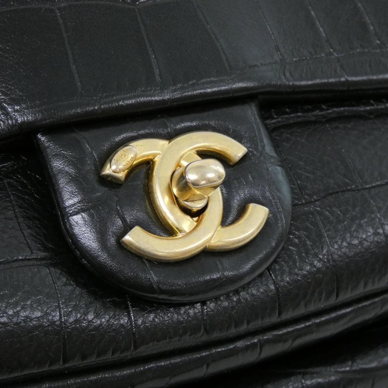 CHANEL AS0800 背包 鱷魚皮