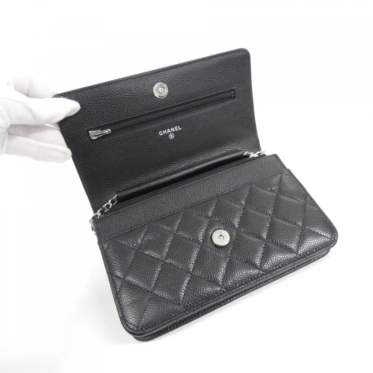 CHANEL Timeless Classic AP0250 Wallet Grained Calfskin