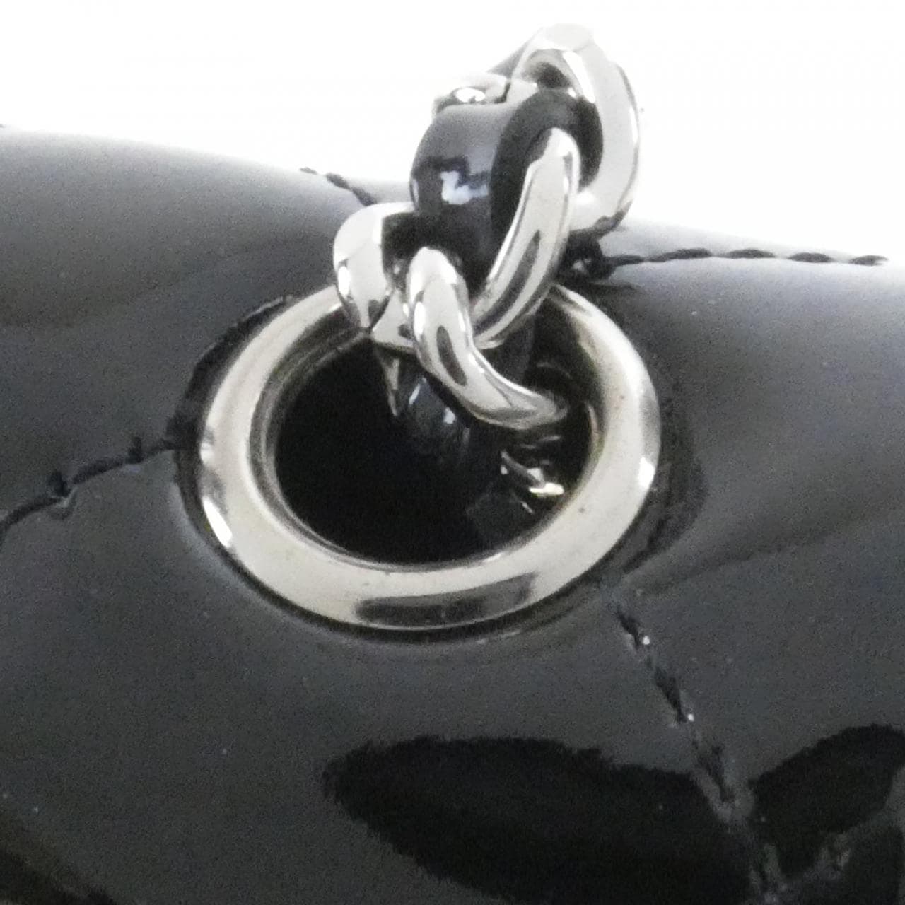 CHANEL 65050 Shoulder Patent Leather