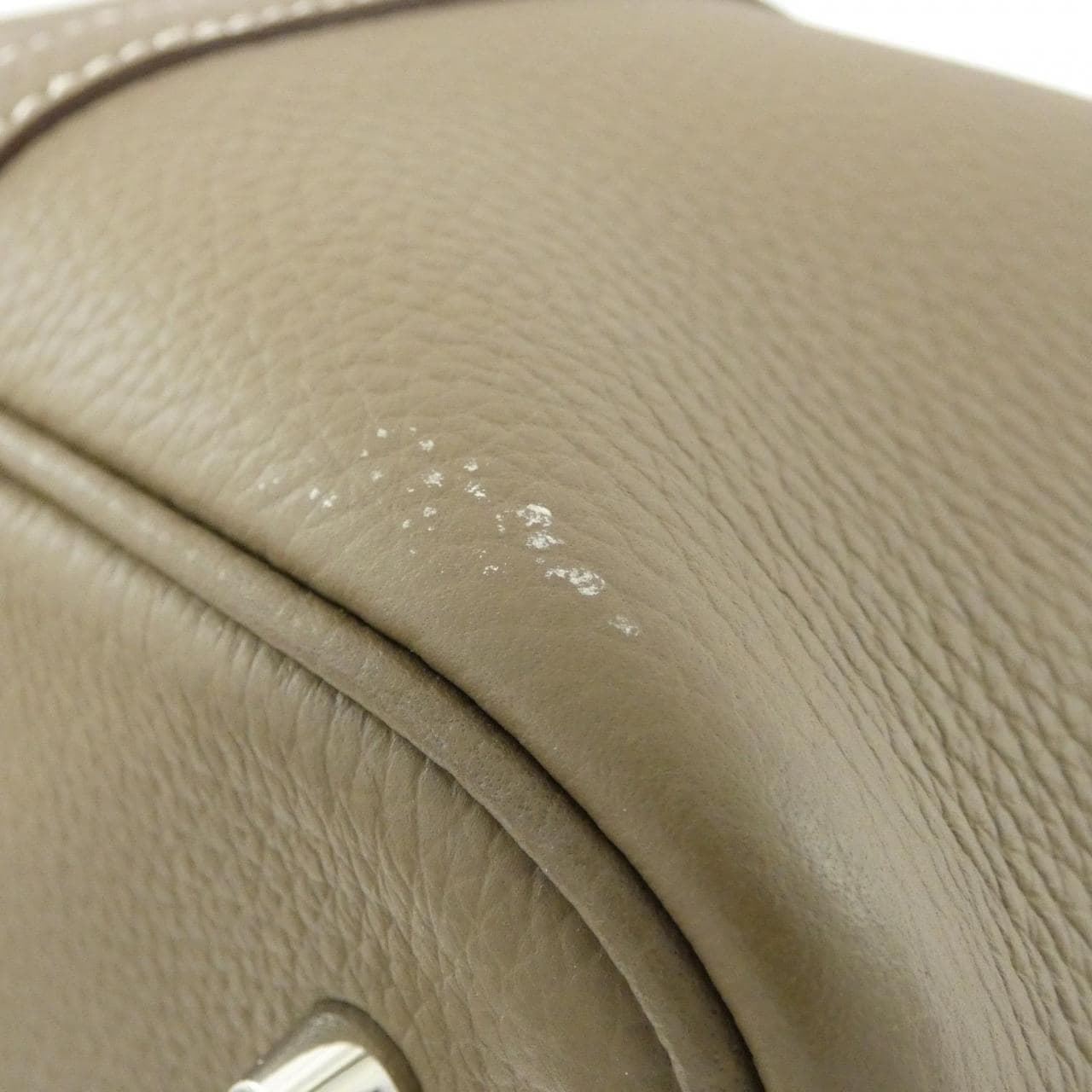 HERMES Picotin 060991CK Handbag Clemence