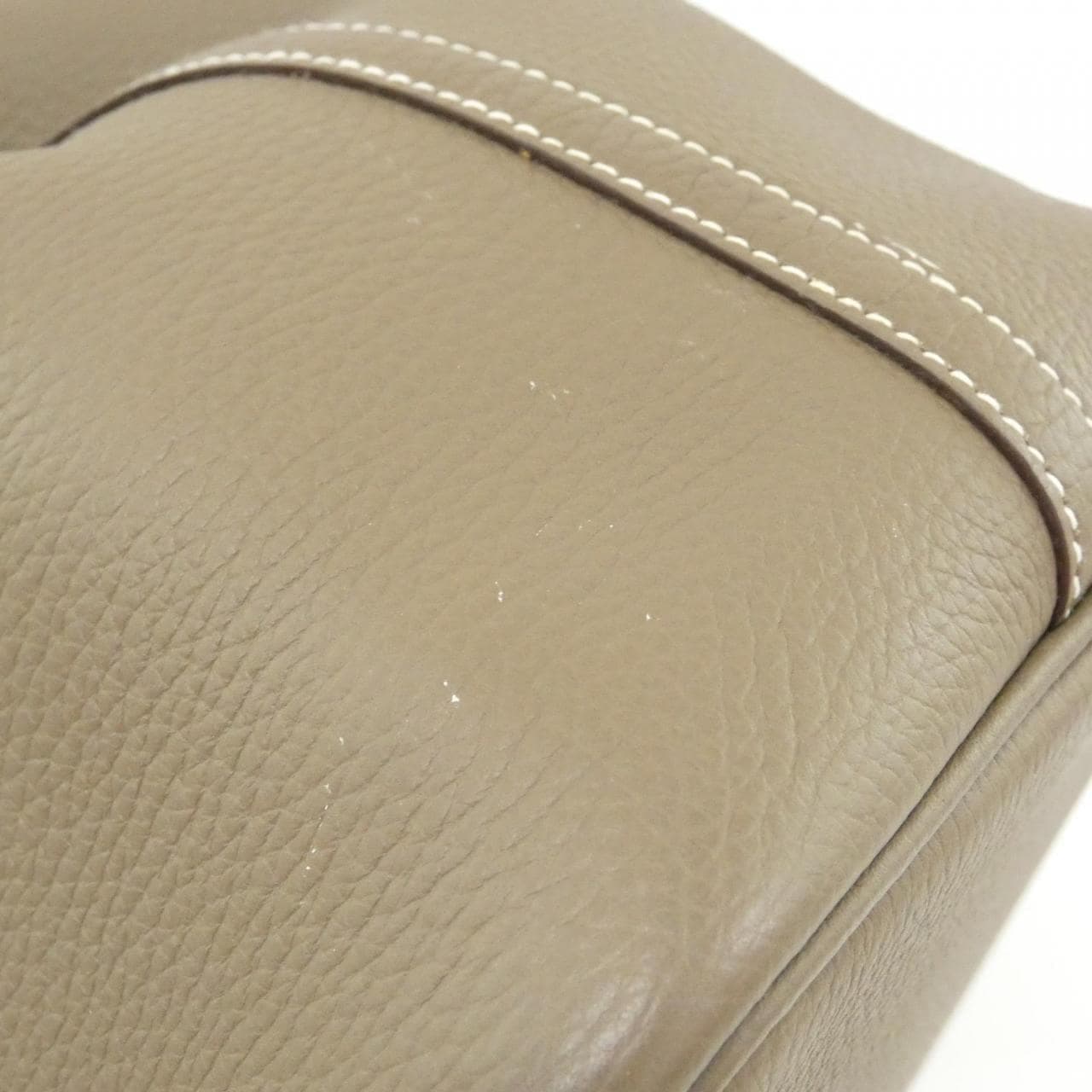 HERMES Picotin 060991CK Handbag Clemence