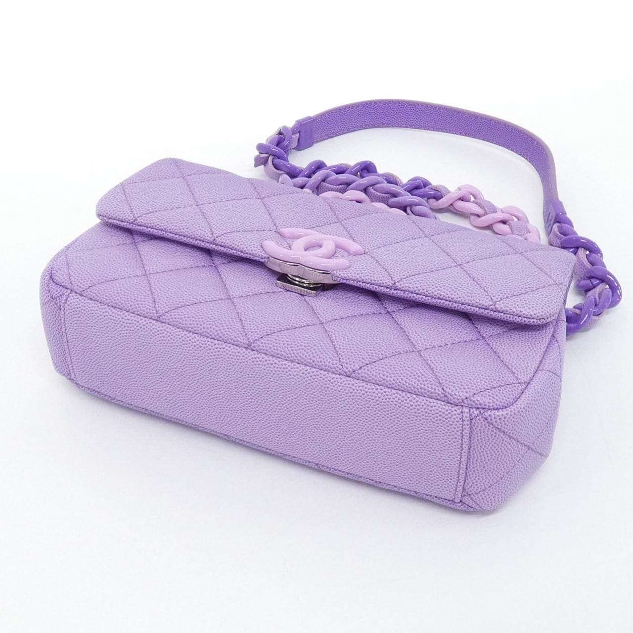 CHANEL AS4598 肩背包 荔枝紋牛皮