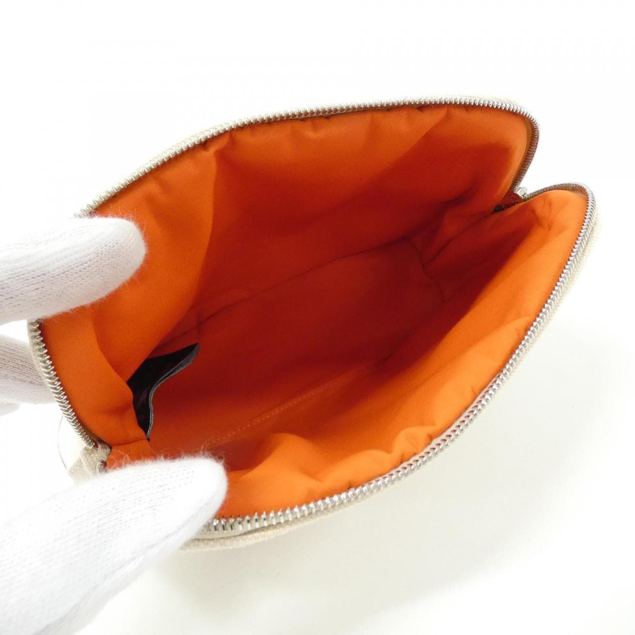 HERMES Bolide 103773M Pouch Canvas
