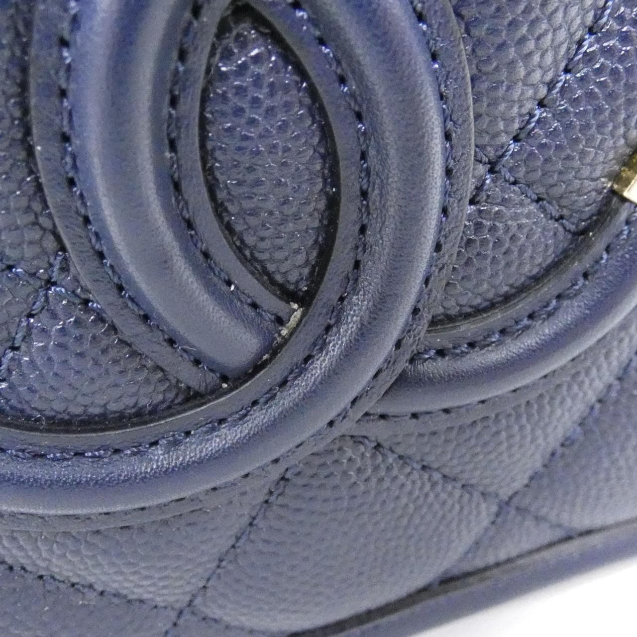 CHANEL 93342 Handbag Grained Calfskin