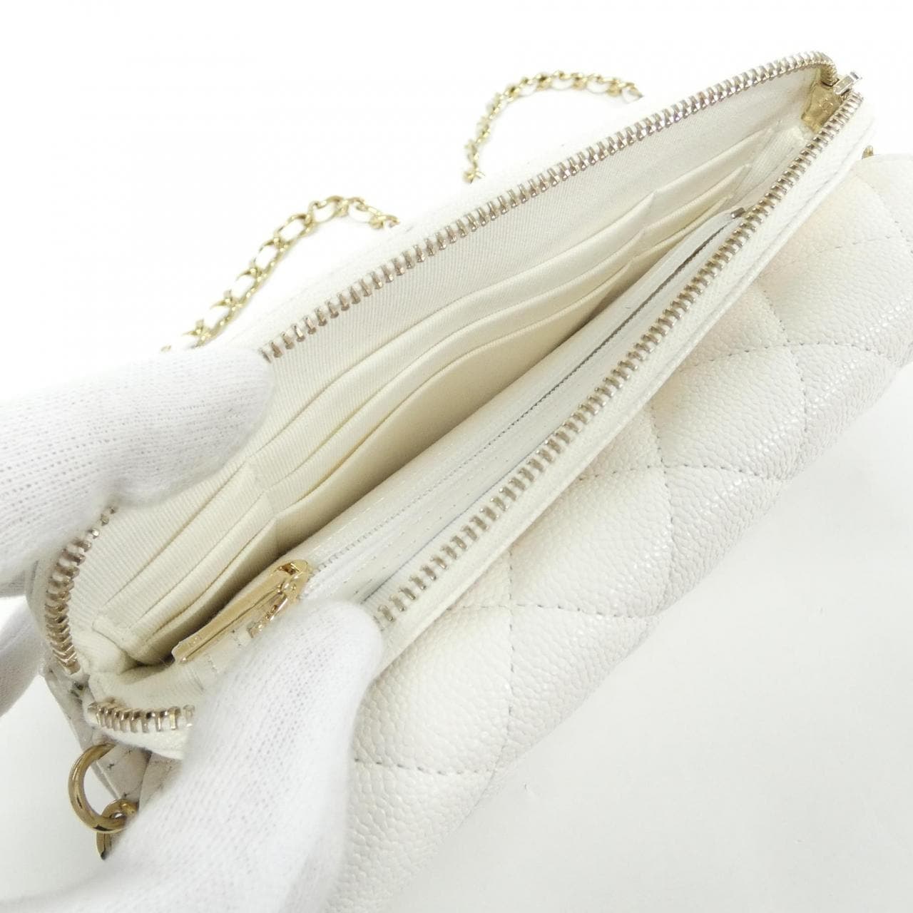 CHANEL Timeless Classic AP2096 Wallet Grained Calfskin