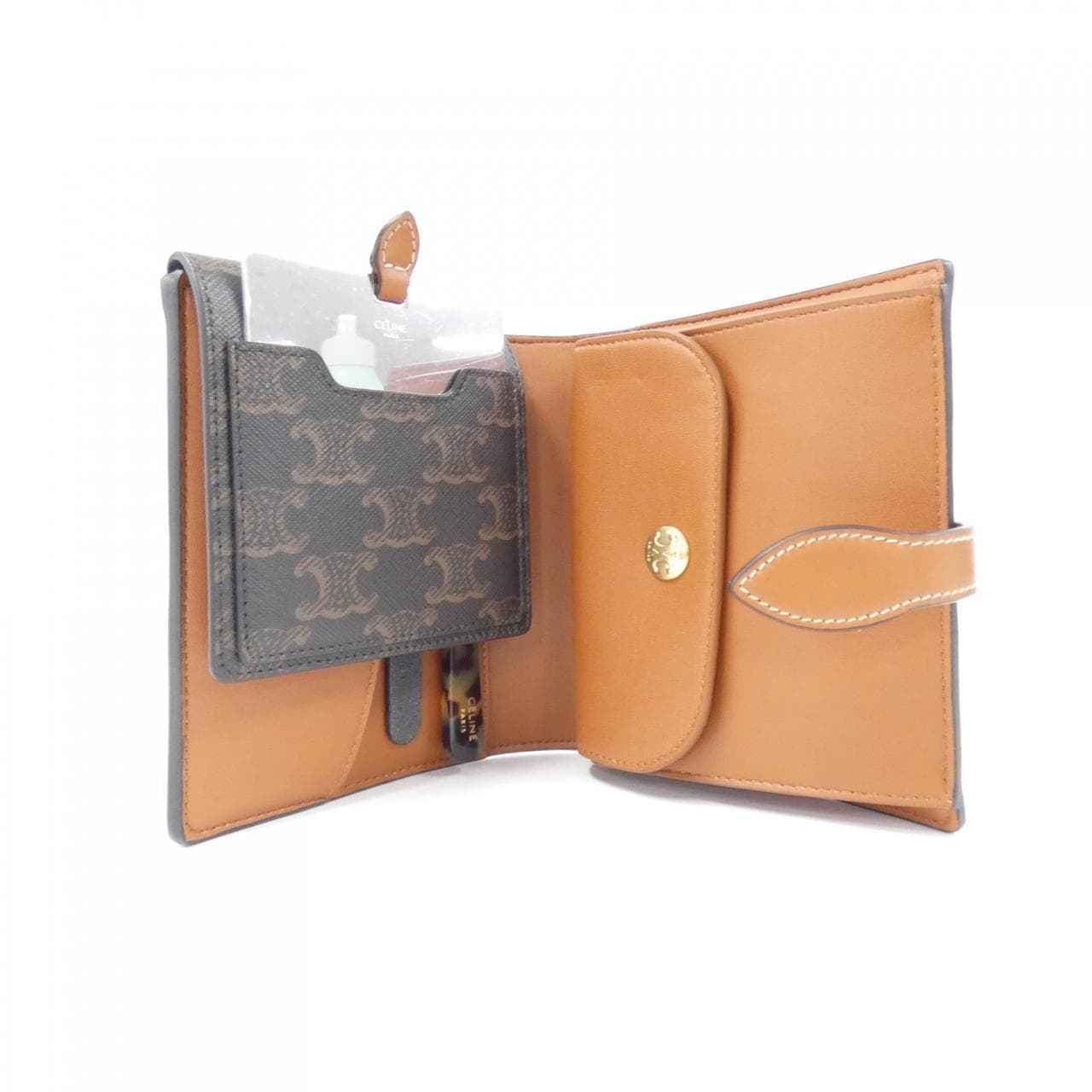 CELINE 4M3262AKL Wallet Canvas