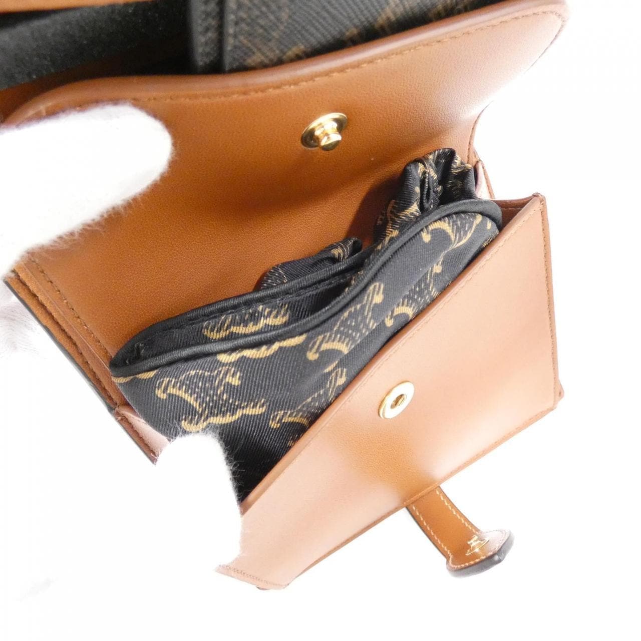 CELINE 4M3262AKL Wallet Canvas