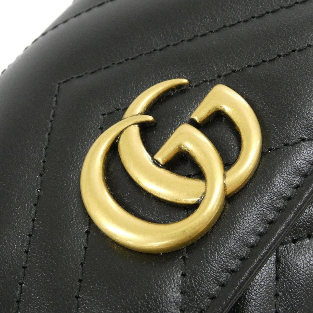 GUCCI Marmont 443436 DTD1T 銀包 皮革