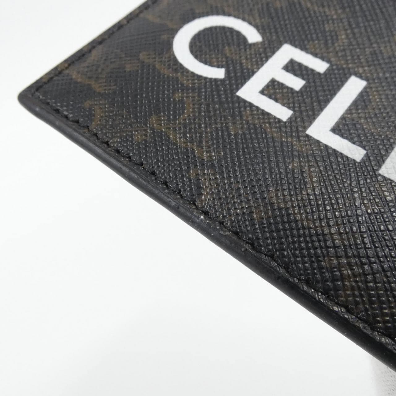 CELINE 10B702CLY Card Case Canvas