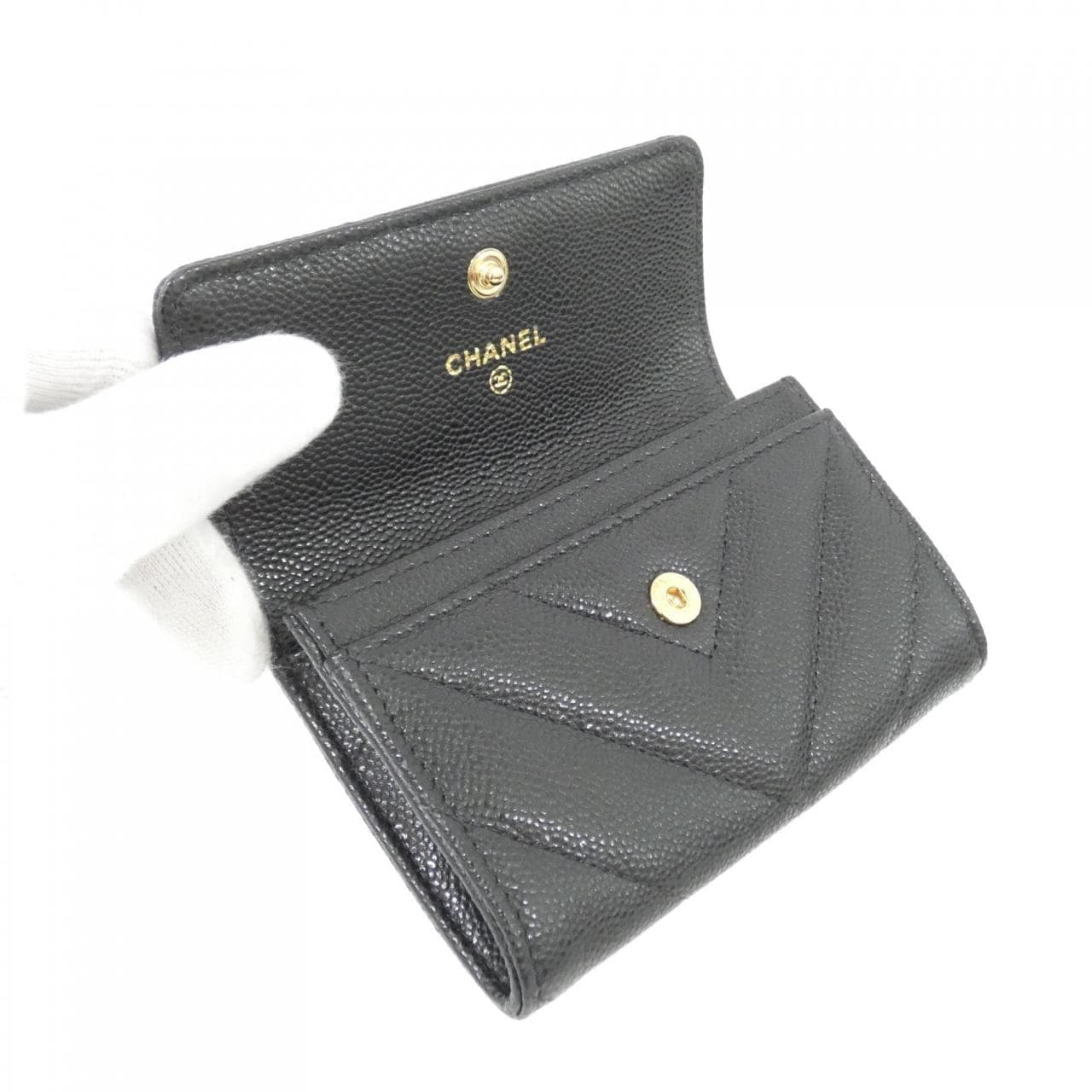 CHANEL Timeless Classic AP5206 卡片套 荔枝紋牛皮