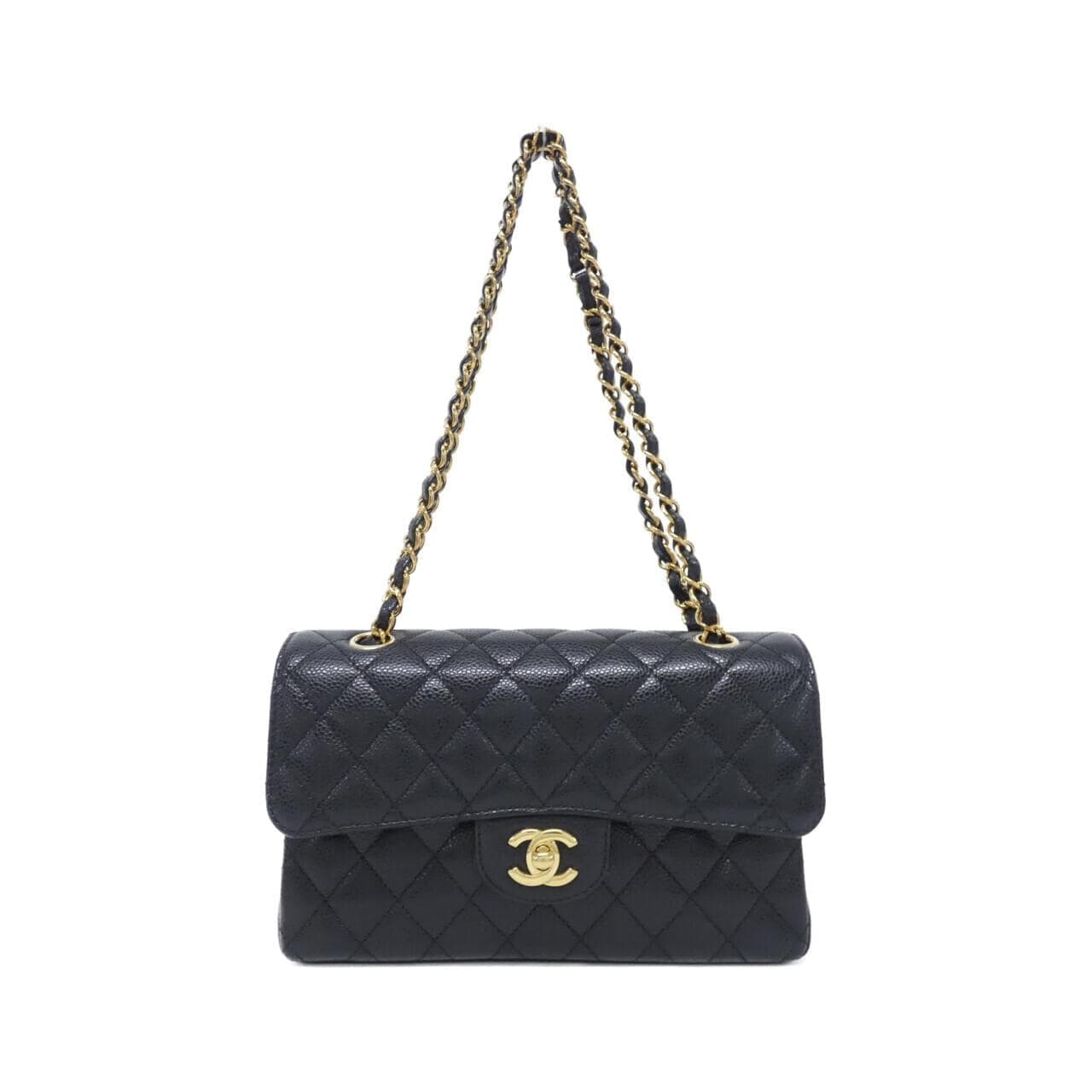 CHANEL Matelasse 1113 Shoulder Grained Calfskin