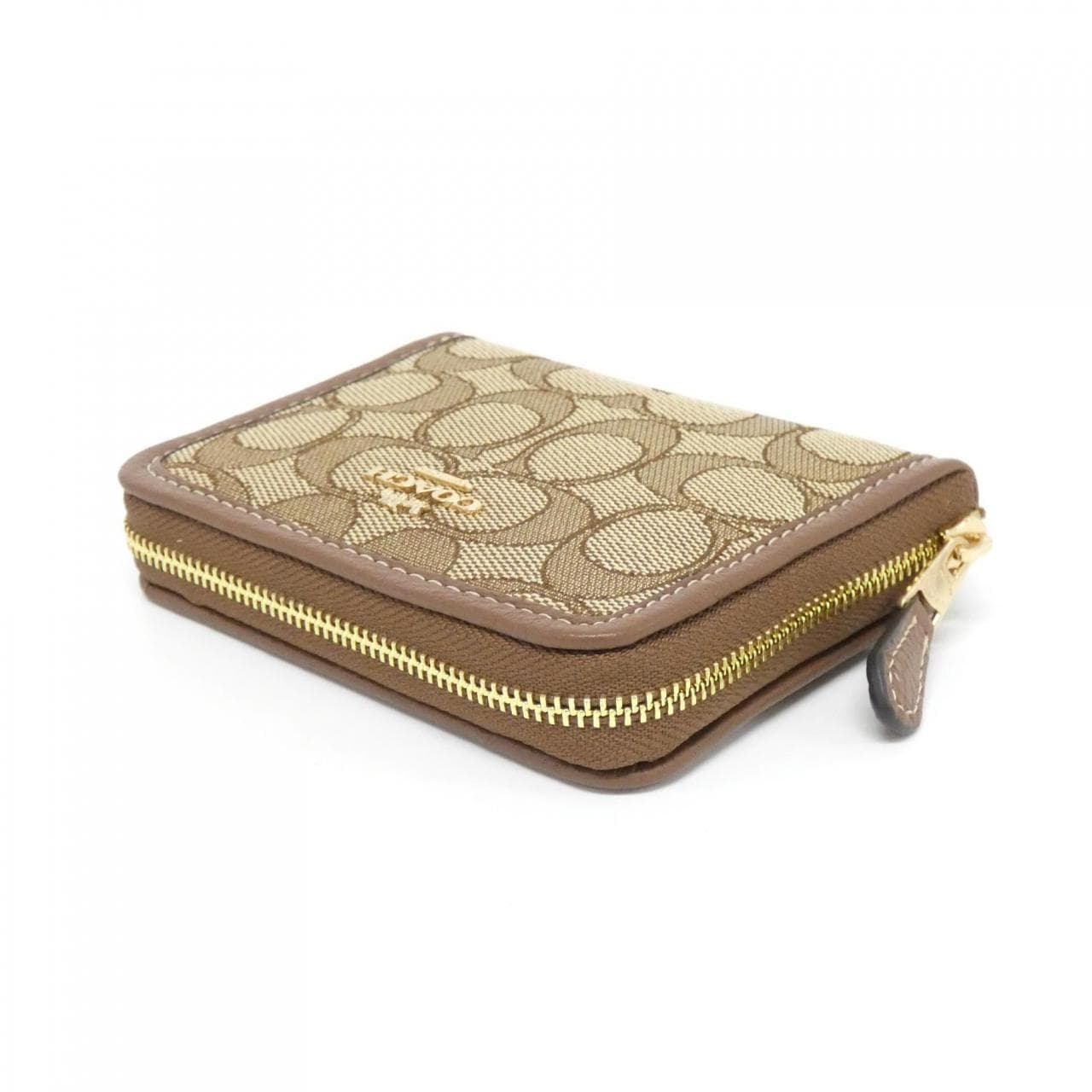 COACH CH389 Coin Case Canvas