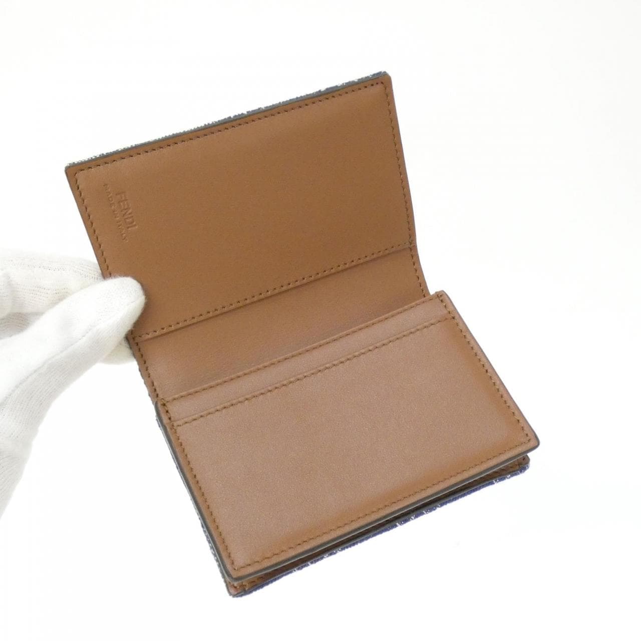 FENDI 7M0222 AUGO Card Case Canvas