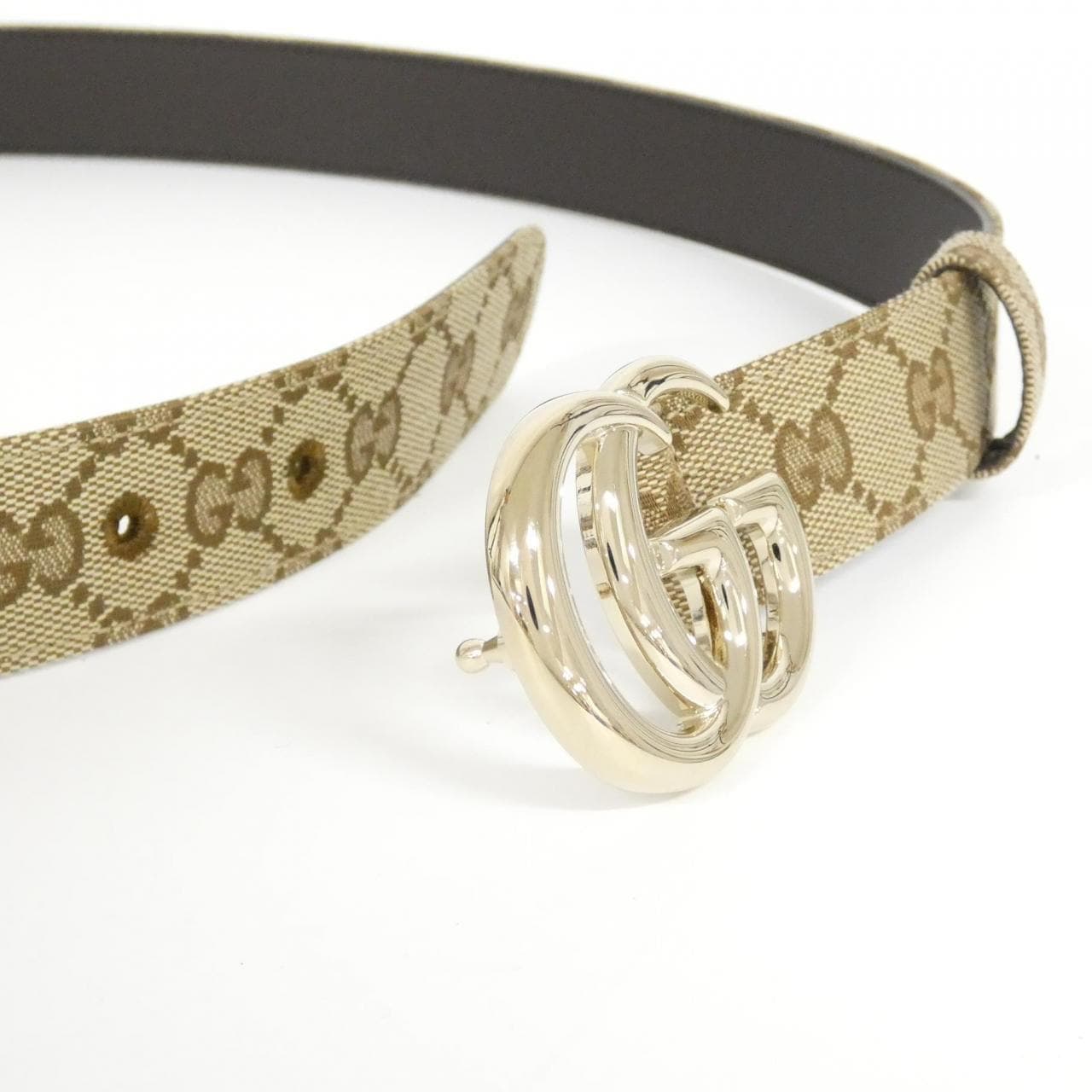 GUCCI Horsebit 1955 625839 KAAAM Belt Canvas
