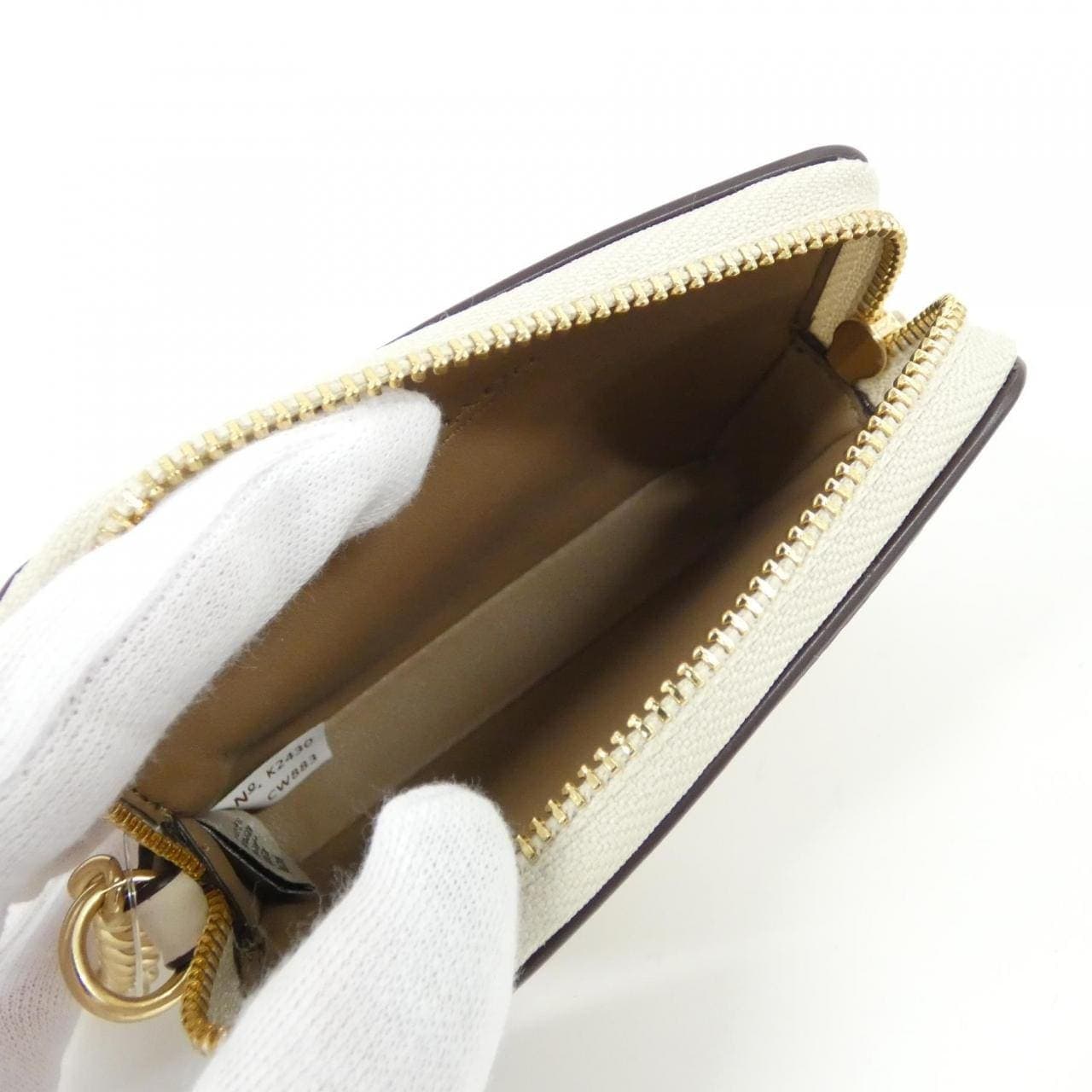COACH CW883 Card Case Canvas