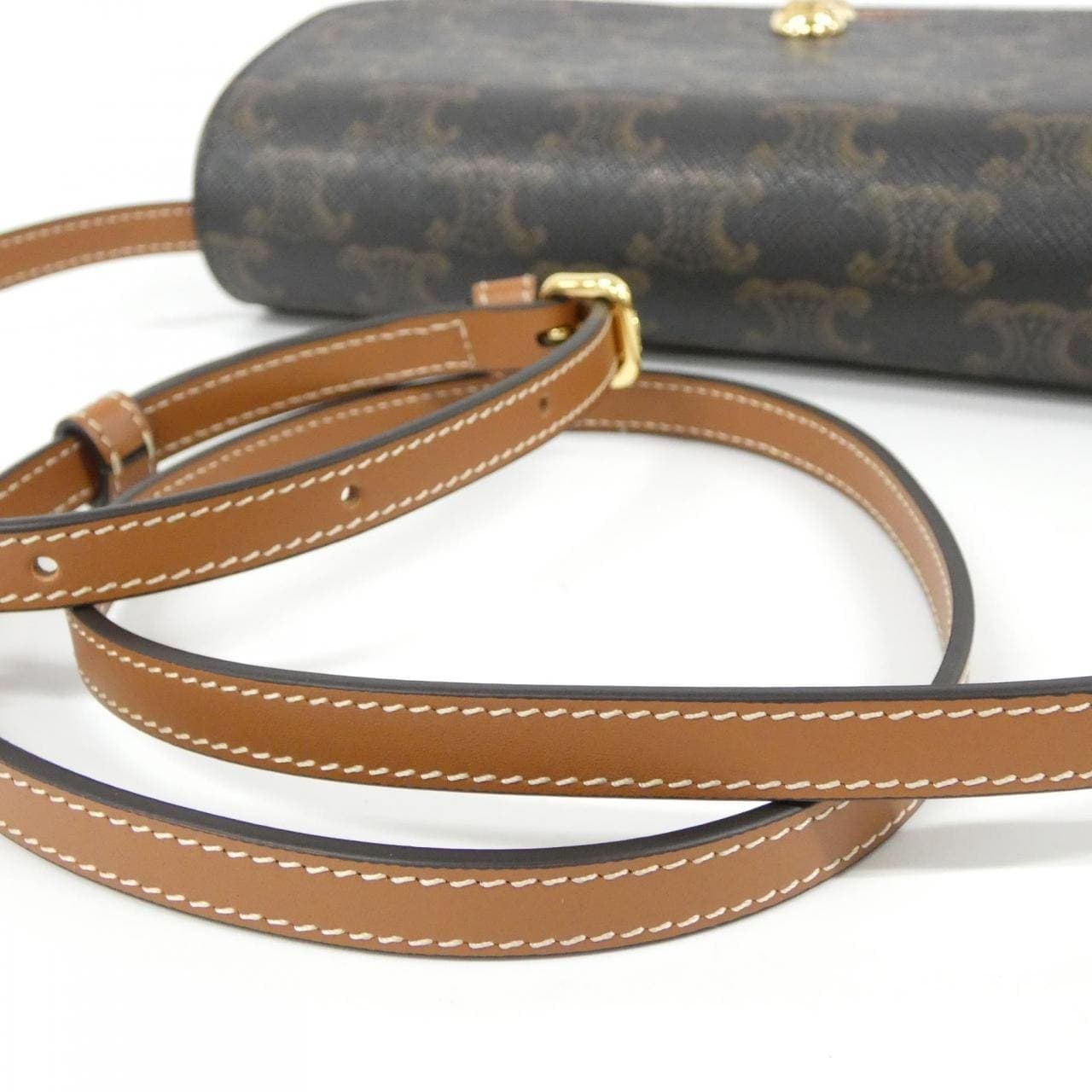 CELINE 10P672GVL Wallet Canvas