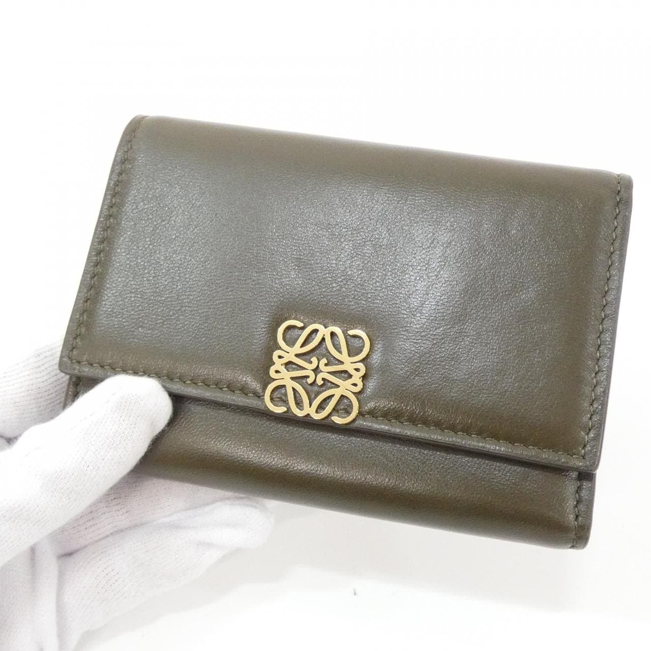 LOEWE C821S33X06 銀包 羊皮