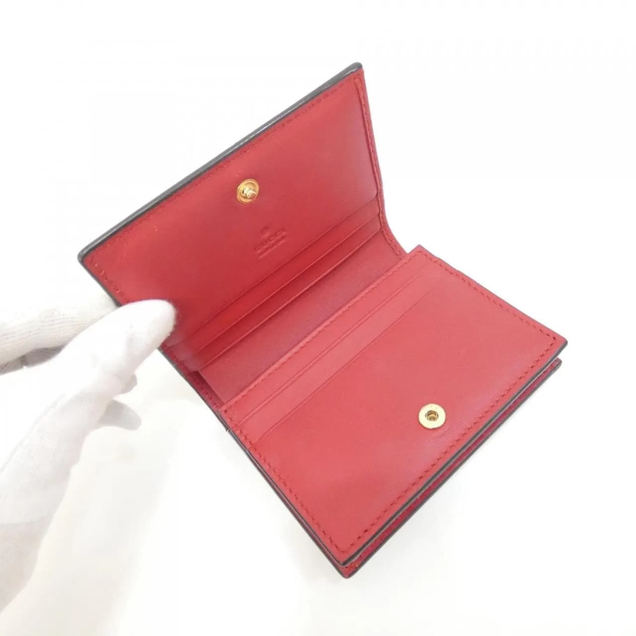 GUCCI 476412 K9G2G 銀包 帆布