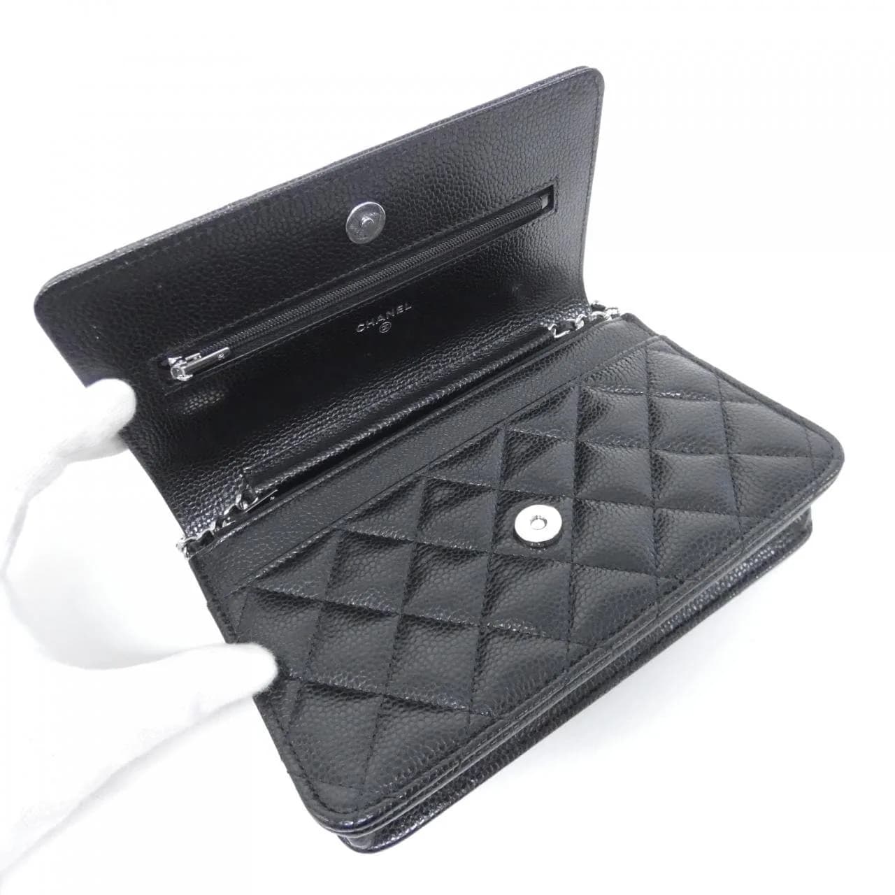 CHANEL Timeless Classic AP0250 Wallet Grained Calfskin