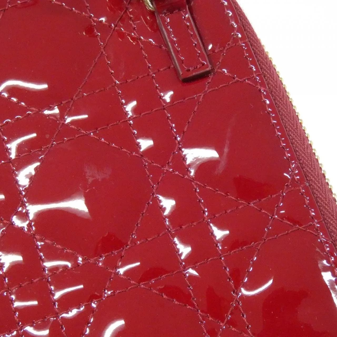 DIOR Lady Dior S0872OVRB 銀包 漆皮
