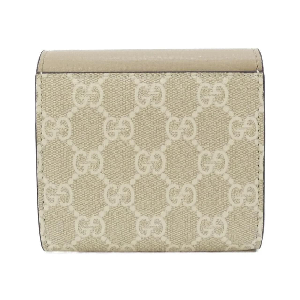 GUCCI 598587 AACFE 銀包 帆布
