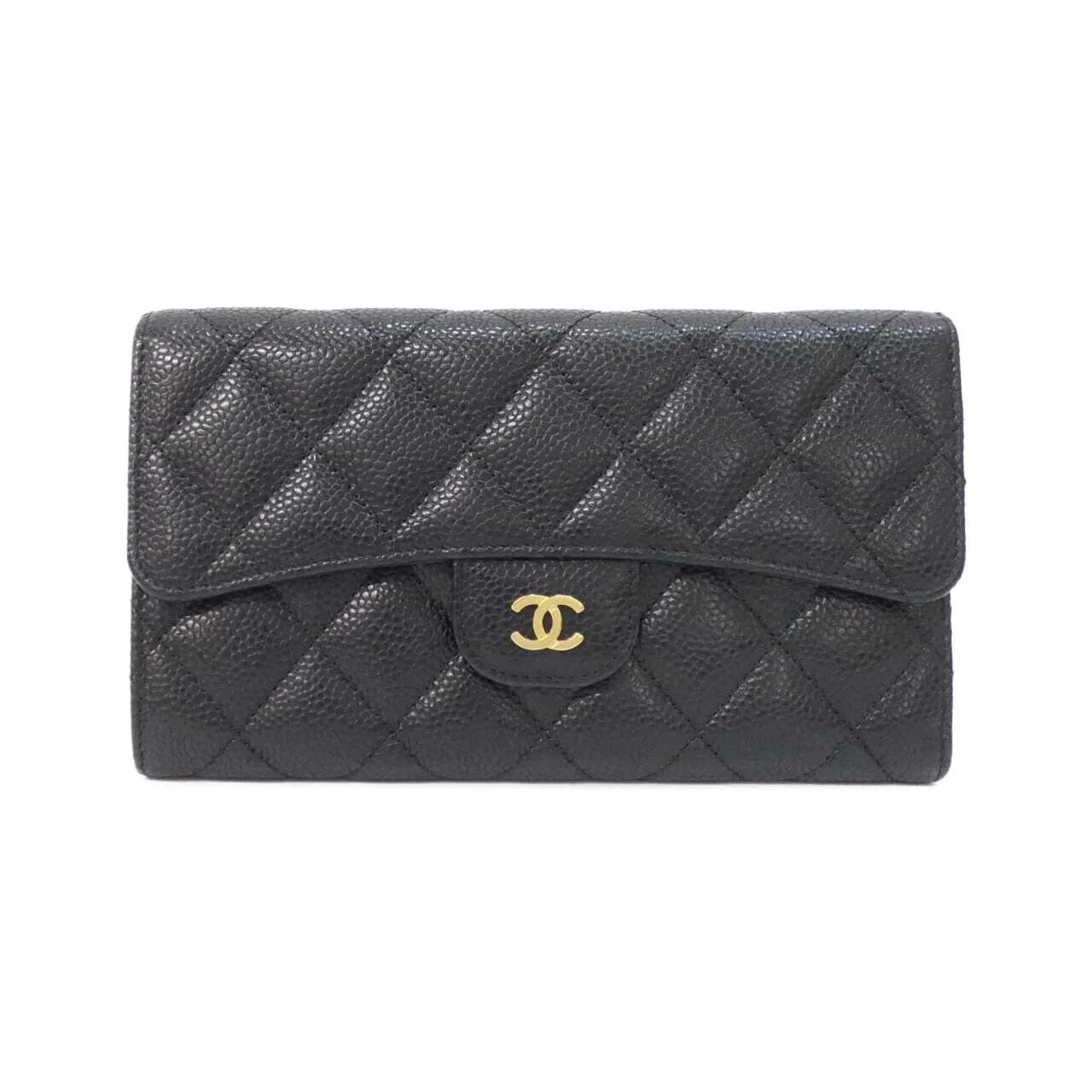 CHANEL Timeless Classic 31506 銀包 荔枝紋牛皮