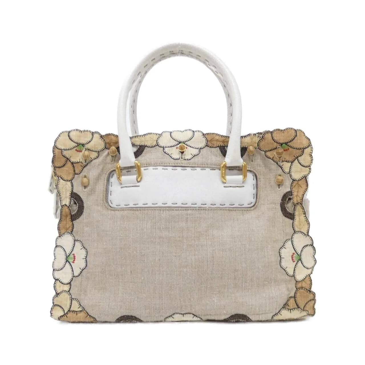FENDI Peekaboo 8BN216 DHV+8BN219 DLF 手提包 帆布