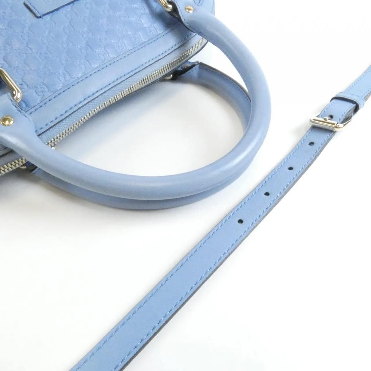 GUCCI GG Supreme 449663 BMJ1G Handbag Leather