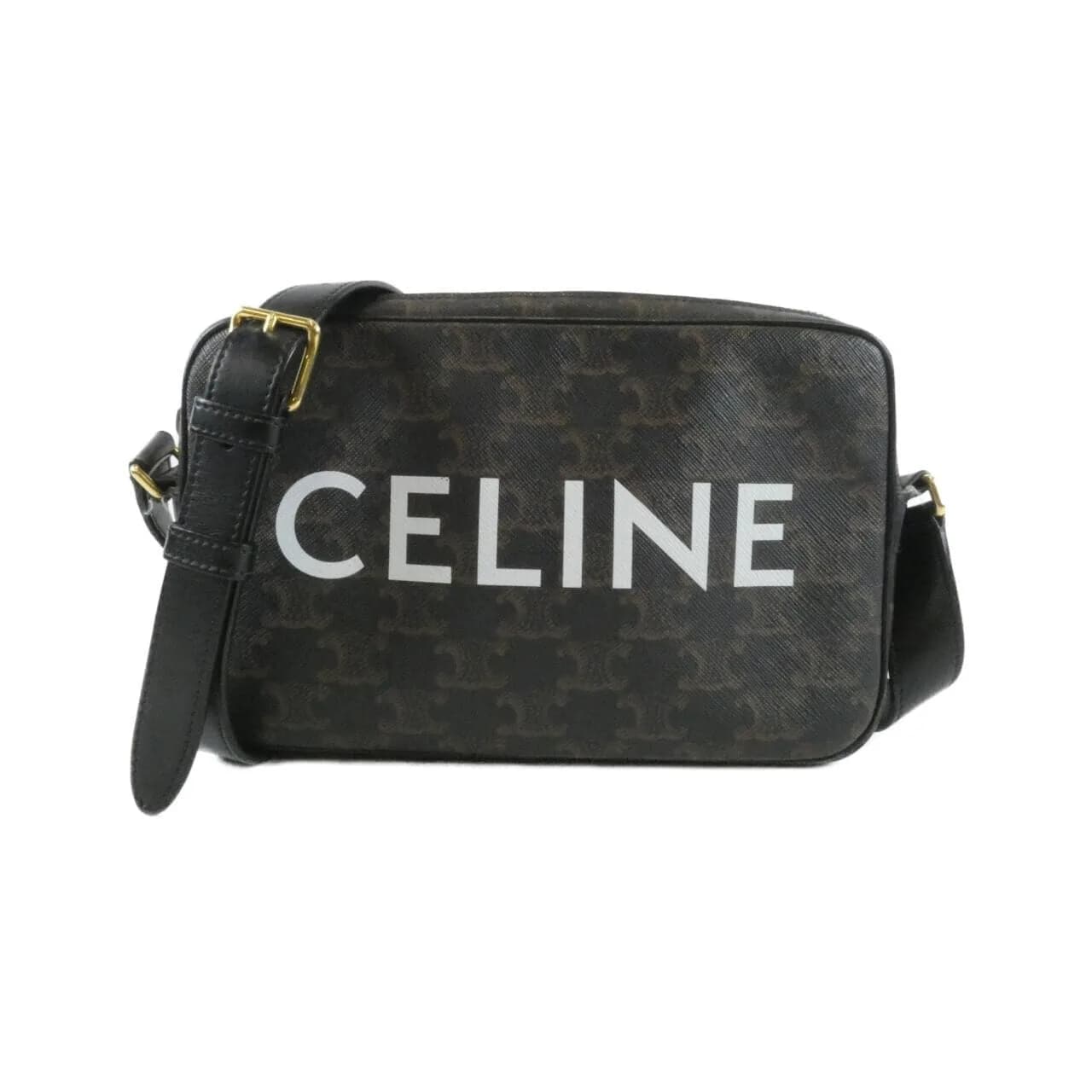 CELINE Triomphe 194502CIM Shoulder Canvas