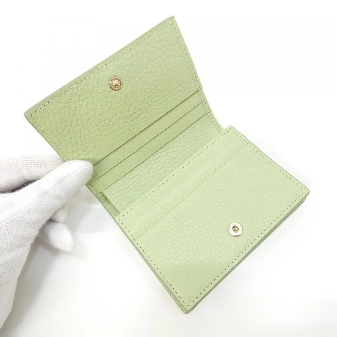 GUCCI 815901 AAEEM Wallet Leather
