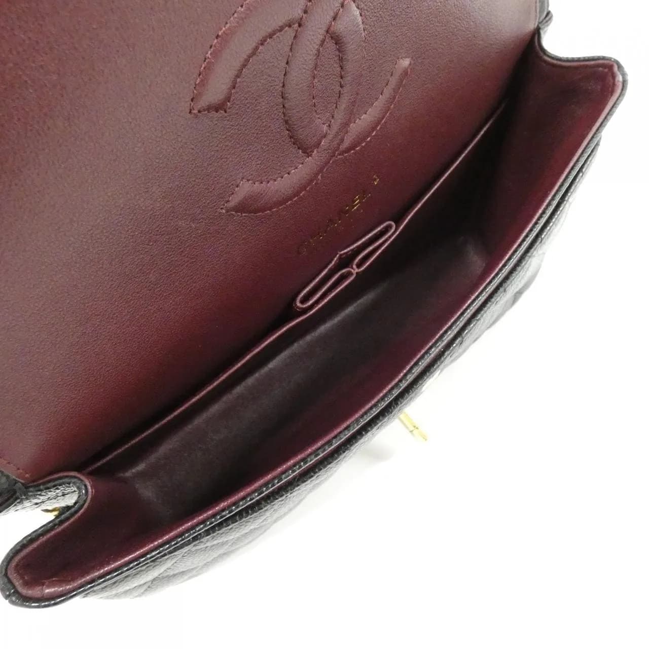 CHANEL Matelasse 1112 Shoulder Grained Calfskin