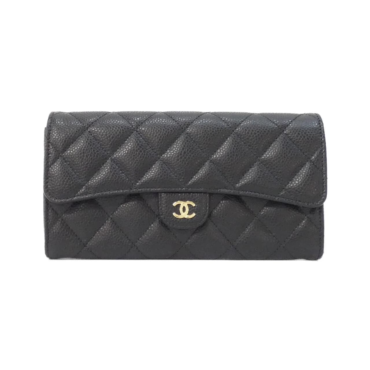 CHANEL Timeless Classic AP0241 Wallet Grained Calfskin