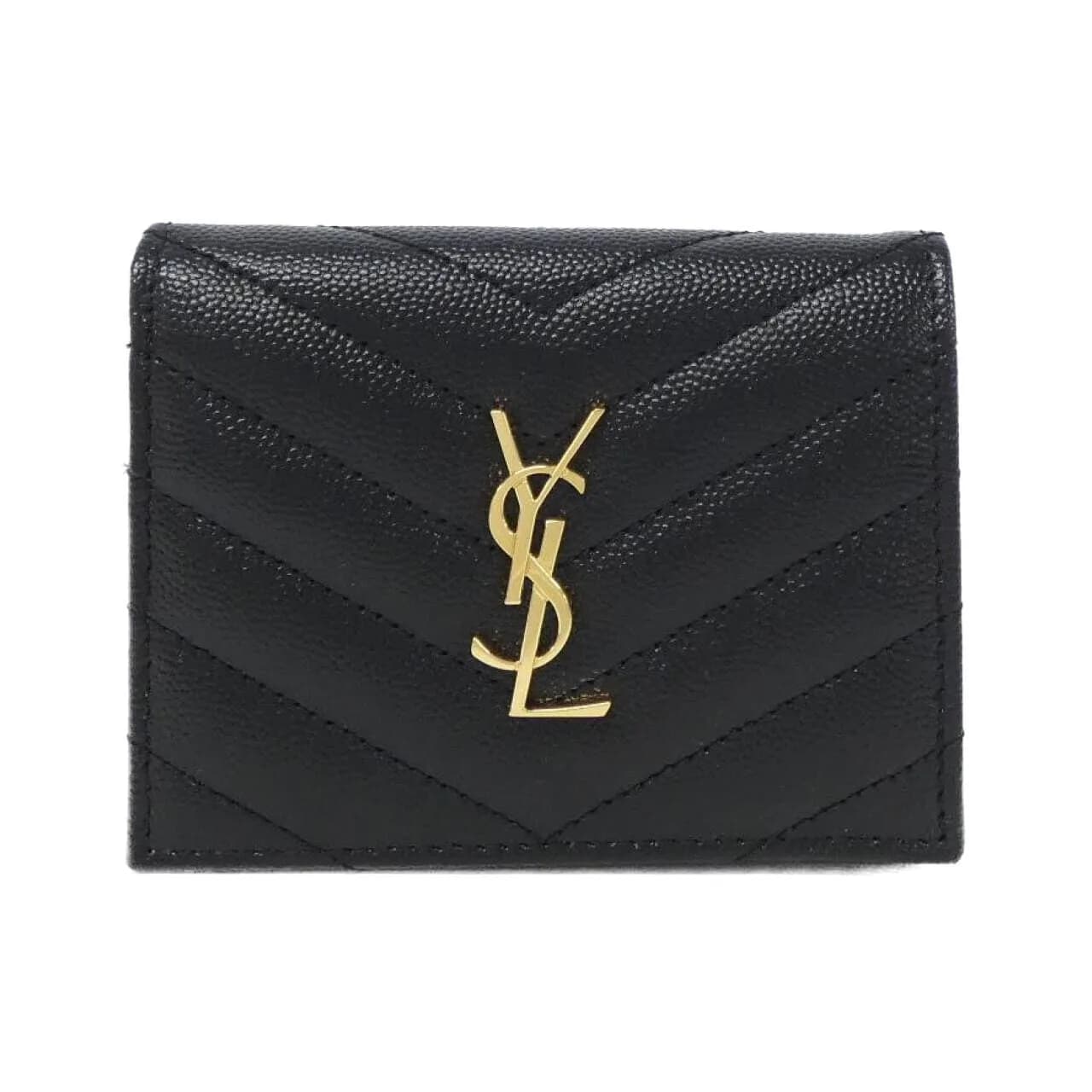 SAINT LAURENT 668290 BOWA1 Wallet Leather