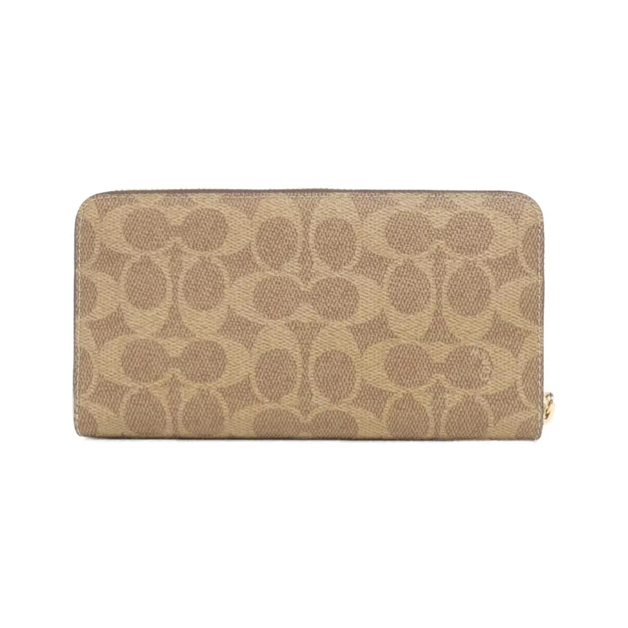 COACH CW778 銀包 帆布