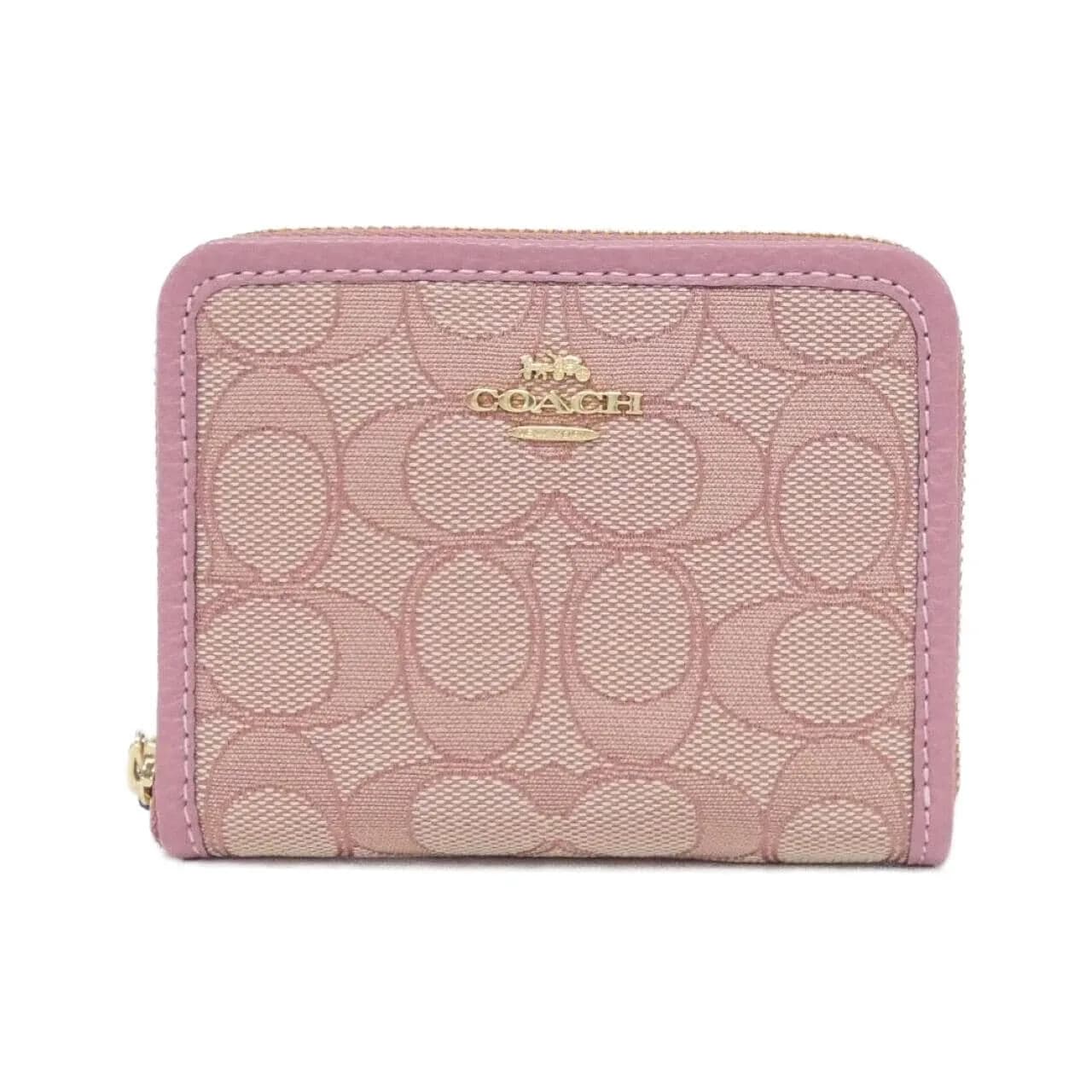 COACH CH389 Coin Case Canvas