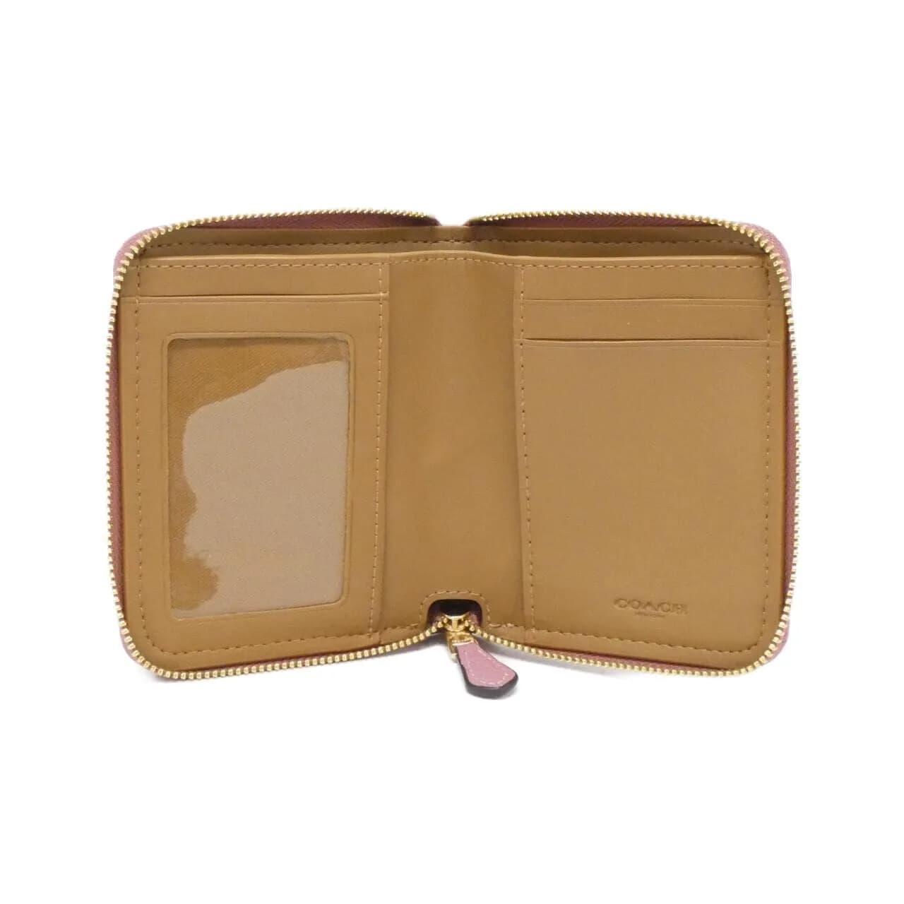 COACH CH389 Coin Case Canvas