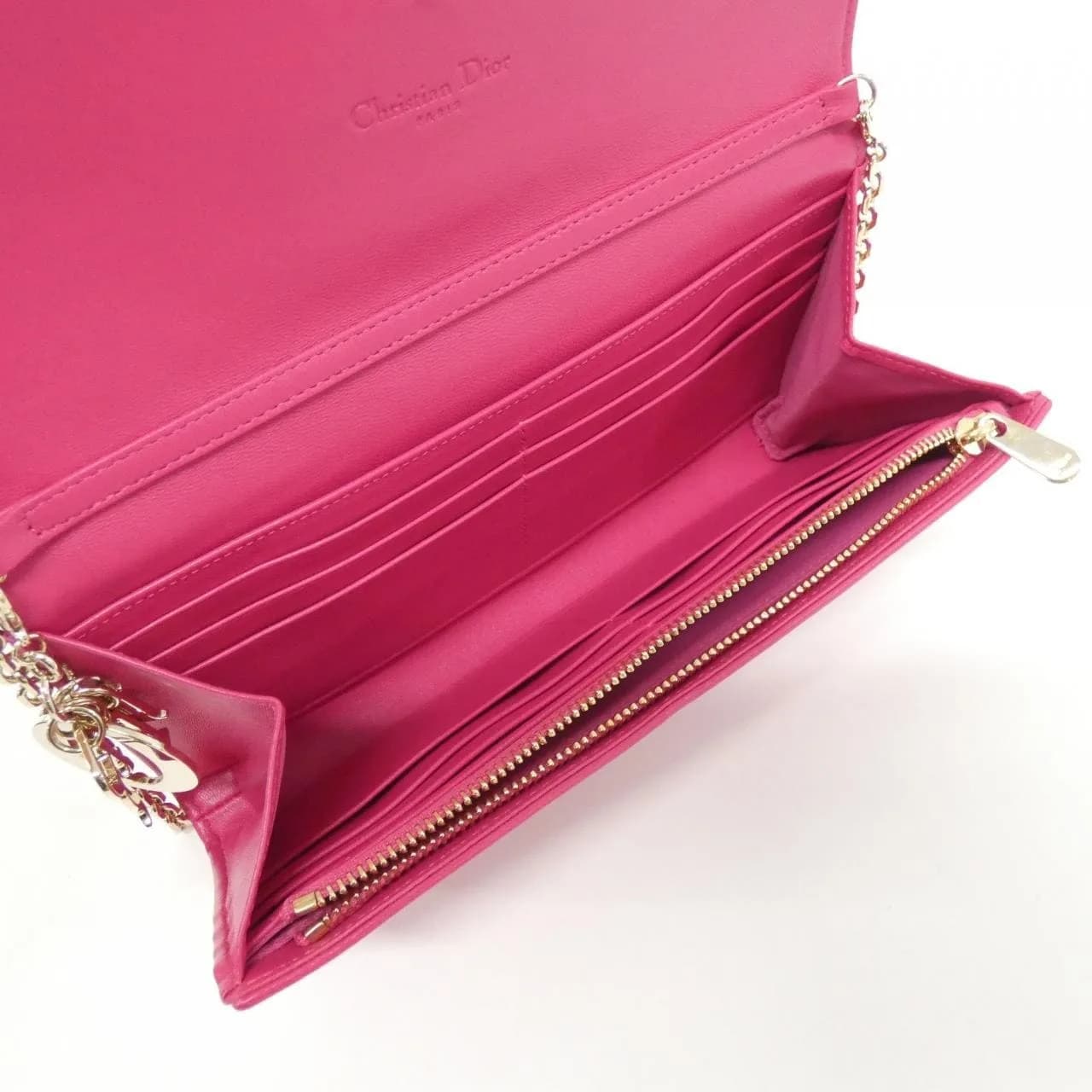 DIOR Lady Dior S0020OCAL 銀包 羊皮