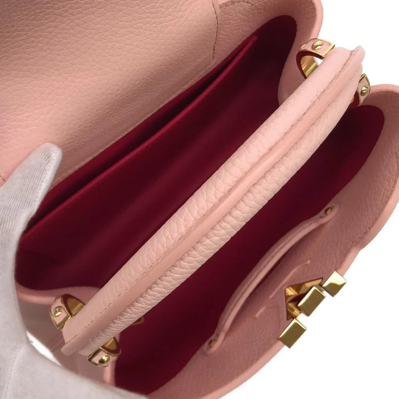 LOUIS VUITTON Capucines M14100 手提包 漆皮